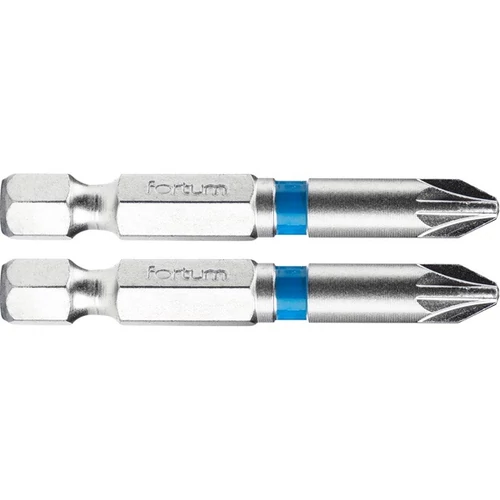 Fortum behajtóhegy PZ, 2 db, S2 acél; PZ 2×50mm, bliszteren (4741312)