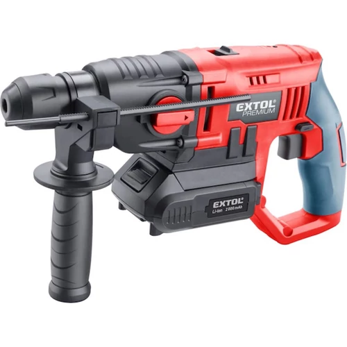 Extol Prémium akkus ütvefúró SDS Plus, 20V, Li-ion, 1db akku, 1db töltő, 2000 mAh, 1,2J