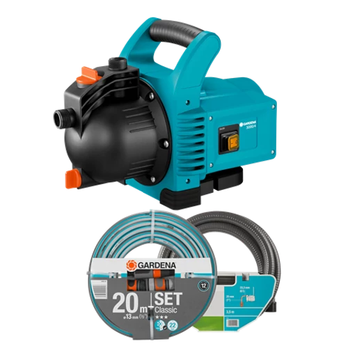 GARDENA Classic kerti szivattyú készlet 3000/4, 600 W (1717-20)