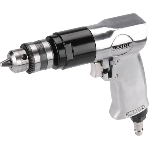 Extol Prémium pneumatikus fúrógép,1-10 mm befogás, kulcsos tokmány