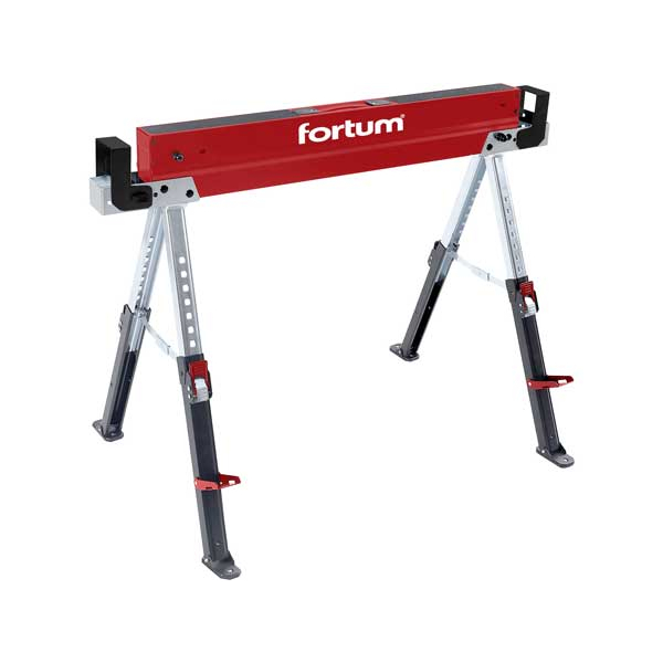 Fortum asztalosbak/fűrészbak állítható, összecsukható; max. terhelés: 590 kg