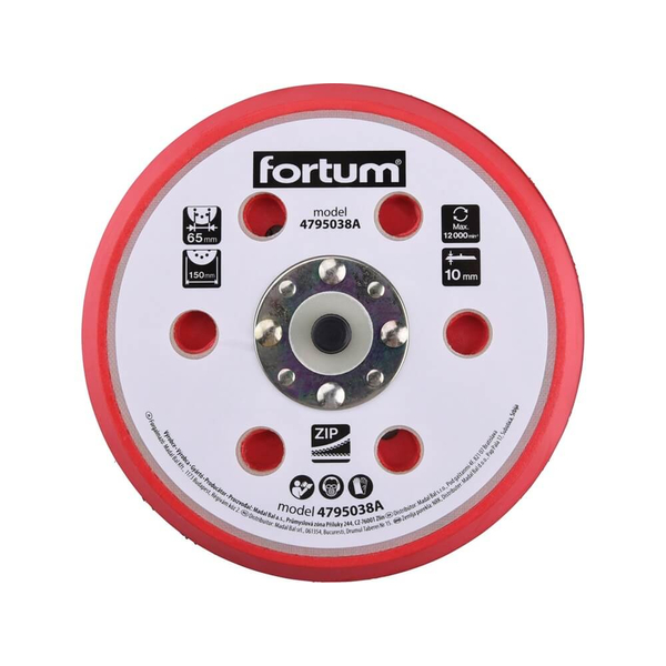 Tartalék gumi talp a Fortum 4795038 cikkszámú rotációs csiszológéphez