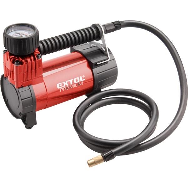 Extol Prémium olajmentes autós légkompresszor, 12V, max 6,9 Bar