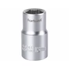Kép 1/2 - FORTUM dugófej, 1/2&quot;, 13mm, 61CrV5, mattkróm,  38mm hosszú FORTUM