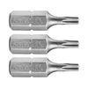 Kép 1/2 - Fortum behajtóhegy TORX, 3 db, S2 acél; T 10×25mm, bliszteren