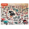 Kép 7/8 - Extol Industrial akkus excenteres polírozógép, Share20V, 20V, Li-ion, szénkefe nélküli motor, 1db akku, 1db töltő, 2000 mAh, 150 mm