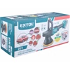 Kép 8/8 - Extol Industrial akkus excenteres polírozógép, Share20V, 20V, Li-ion, szénkefe nélküli motor, 1db akku, 1db töltő, 2000 mAh, 150 mm