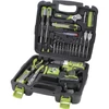 Kép 1/7 - Extol akkus fúró csavarozó, 12V, Li-ion, 1db 1300 mAh akku + 46 db szerszám klt. (422800)