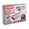 Extol Prémium autós indító, benzinmotorokhoz, beépített 9000 mAh Li-polimer akkuval + power bank 5V, "bikázó", 400A