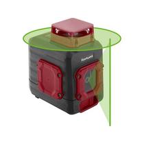Fortum automatikus lézeres vízszintező, ZÖLD, 1D1V (1×360°+1V)