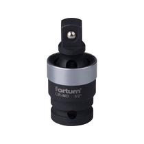 Fortum csuklós adapter, impakt 1/2&quot; dugókulcsok gépi befogásához, 1/2&quot; gépi befogás, CrMo