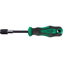 Csavarhúzó markolat, gyorskioldóval és mágneses csavarbehajtóval; CV., 1/4&quot;×175 mm