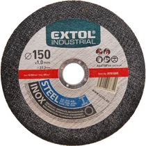 Extol Industrial vágókorong ipari, acélra/rozsdamantes acélra 230x1,6 mm