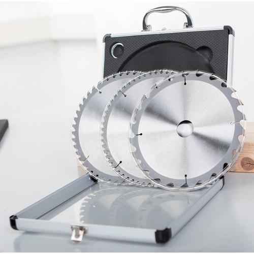 Scheppach körfűrészlap szett, 3 db, 210 mm, 24+48+60 fog