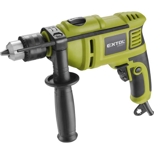 Extol_ ütvefúrógép 750W; kulcsos tokmány, max. 13mm, 0-3000 ford/perc, papír doboz