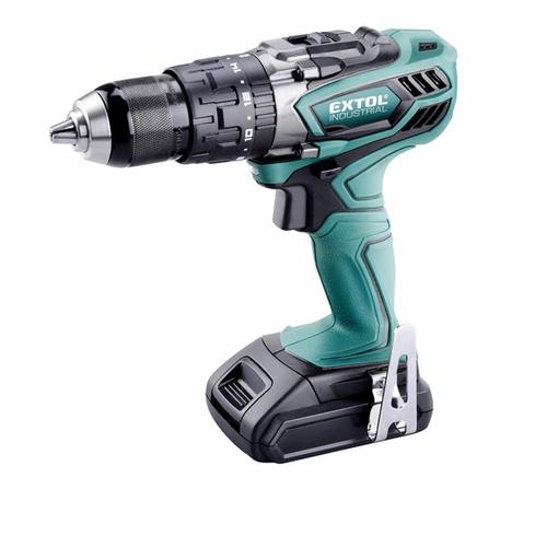 Extol Industrial akkus ütvefúró és csavarozó, 18V, Li-ion (8791110)