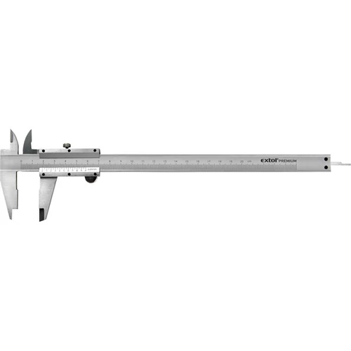 Extol Prémium tolómérő INOX mélységmérővel 200 mm (3422)