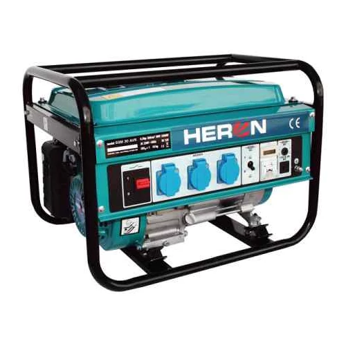 Heron EGM-30 benzinmotoros áramfejlesztő, max 2800 VA (8896116)