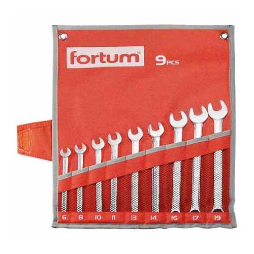 Fortum Csillag-villás kulcs klt. 9db, 6-19mm (4730202)