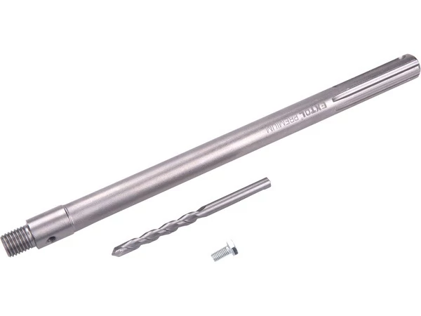 Hosszabbító szár központfúróval, M16×300 mm hosszúság, SDS Max befogás, Extol Prémium tégla körkivágókhoz