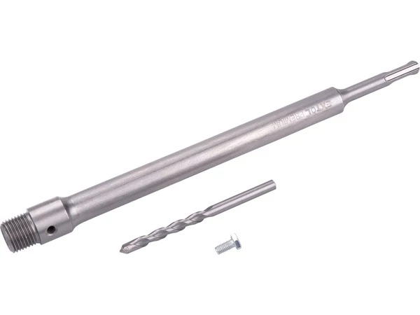 Hosszabbító szár központfúróval, M16×300 mm hosszúság, SDS Plus befogás, Extol Prémium tégla körkivágókhoz