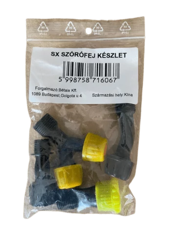 Szórófej készlet SX-15D akkus permetezőhöz