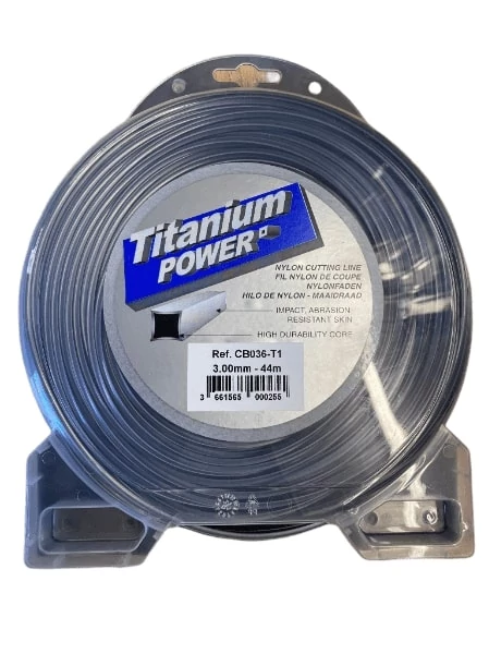 Titanium Power damil 3,0mm/44 m szögletes