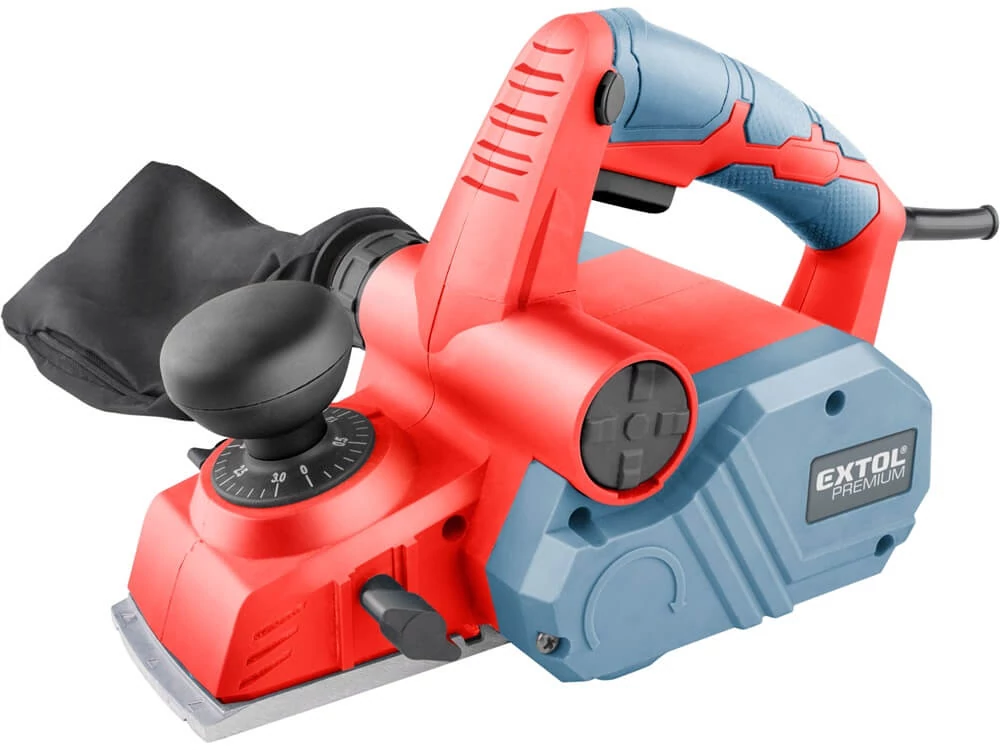 Extol Prémium gyalugép 900W, 17.000 1/perc, kés: 82 mm, mélység: 0-3,0 mm, falcolás: 0-24,0 mm