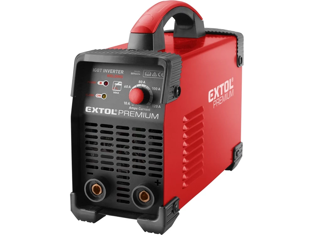 Extol Prémium inverter hegesztő készülék, 120A, kábelekkel (8896024)