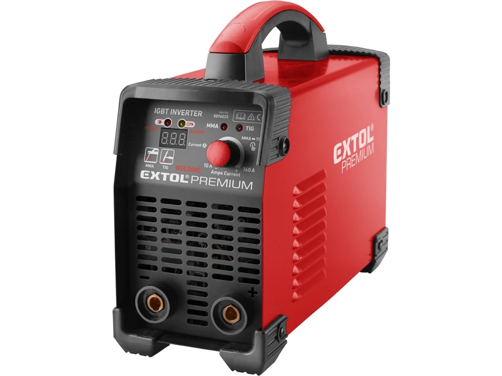 Extol Prémium inverter hegesztő készülék, 160 A, kábelekkel (8896025)