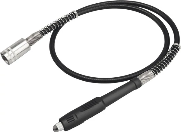 Extol flexibilis szár, M18×1,5 mm; tokmány: 3,2 mm, hossz.: 107 cm, max. 35000f/perc, a 404111 és 404116 mini köszörűgéphez