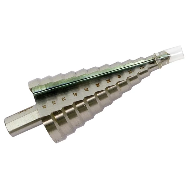 Extol Prémium lépcsős fémfúró HSS, 12 lépcsős (6-39mm, 3mm lépcsők)
